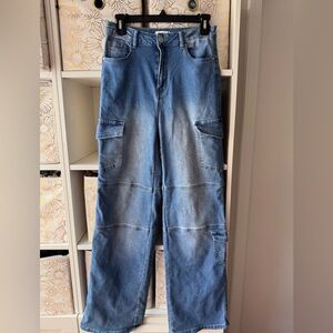Windsor Wide Leg Cargo Jeans